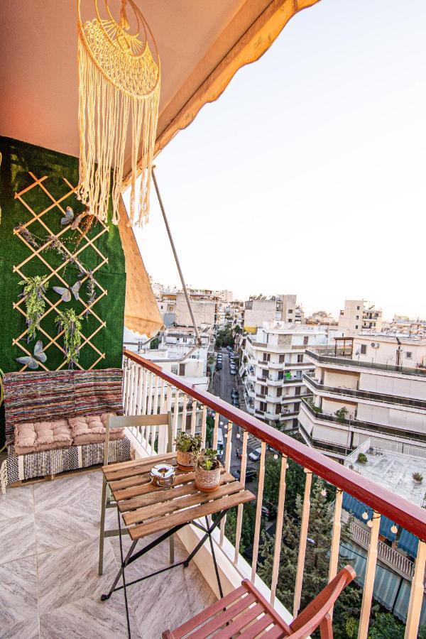 Vintage Apartment In Athens-Zografou Kültér fotó
